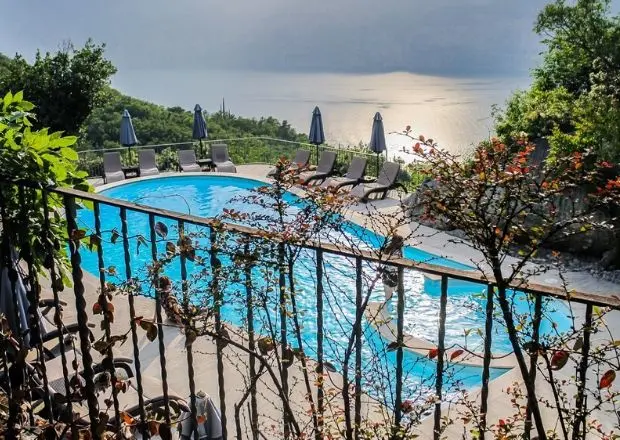 Panorama invernale - Malcesine - Hotel Querceto